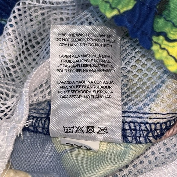 Trunks Surf & Swim Co Short Men's XXL Lined Pineapple Banana Leaf‎ Bathing Suit - Picture 12 of 12